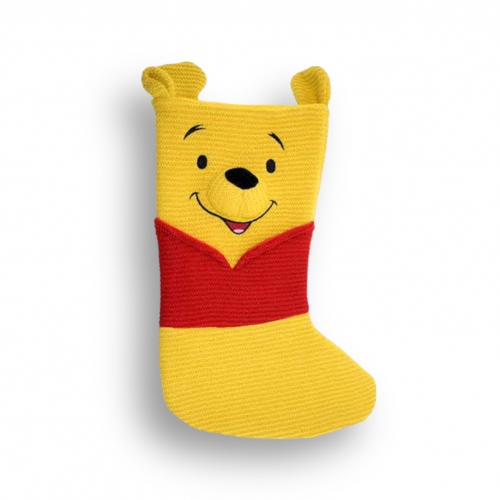 Pop Cool: Bota Navideña Tejida Winnie the Pooh